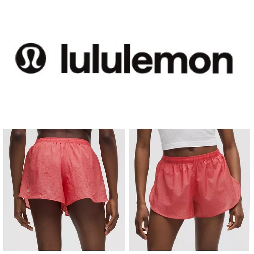 lululemon Dolphin-Hem Mid-Rise Running Short 3"